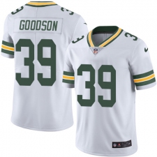 Youth Nike Green Bay Packers #39 Demetri Goodson Elite White NFL Jersey