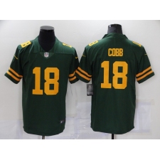 Men's Nike Green Bay Packers #18 Randall Cobb Green Alternate Vapor Limited Player Jersey