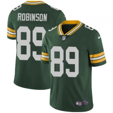 Youth Nike Green Bay Packers #89 Dave Robinson Green Team Color Vapor Untouchable Limited Player NFL Jersey