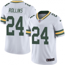 Youth Nike Green Bay Packers #24 Quinten Rollins Elite White NFL Jersey