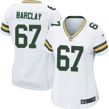 Women's Nike Green Bay Packers #67 Don Barclay Game White NFL Jersey