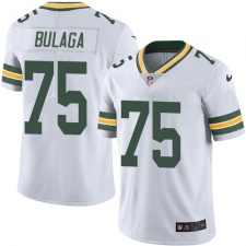 Youth Nike Green Bay Packers #75 Bryan Bulaga White Vapor Untouchable Limited Player NFL Jersey