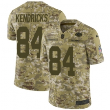 Men's Nike Green Bay Packers #84 Lance Kendricks Limited Camo 2018 Salute to Service NFL Jersey