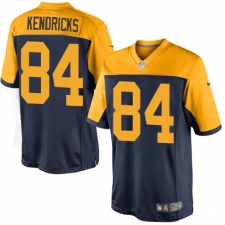 Youth Nike Green Bay Packers #84 Lance Kendricks Elite Navy Blue Alternate NFL Jersey