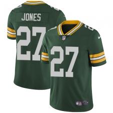 Youth Nike Green Bay Packers #27 Josh Jones Elite Green Team Color NFL Jersey