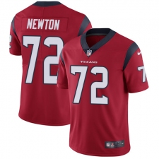 Men's Nike Houston Texans #72 Derek Newton Limited Red Alternate Vapor Untouchable NFL Jersey