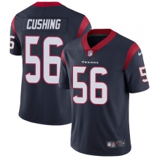 Men's Nike Houston Texans #56 Brian Cushing Limited Navy Blue Team Color Vapor Untouchable NFL Jersey