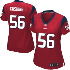 Women's Nike Houston Texans #56 Brian Cushing Game Red Alternate NFL Jersey
