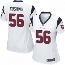 Women's Nike Houston Texans #56 Brian Cushing Game White NFL Jersey