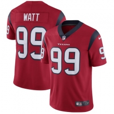 Men's Nike Houston Texans #99 J.J. Watt Limited Red Alternate Vapor Untouchable NFL Jersey
