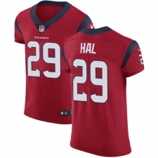 Men's Nike Houston Texans #29 Andre Hal Red Alternate Vapor Untouchable Elite Player NFL Jersey