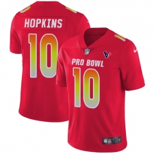 Women's Nike Houston Texans #10 DeAndre Hopkins Limited Red 2018 Pro Bowl NFL Jersey