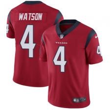 Men's Nike Houston Texans #4 Deshaun Watson Limited Red Alternate Vapor Untouchable NFL Jersey