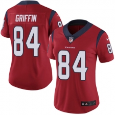 Women's Nike Houston Texans #84 Ryan Griffin Limited Red Alternate Vapor Untouchable NFL Jersey