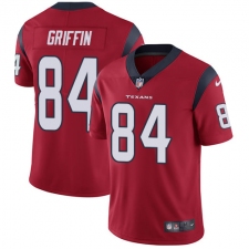Youth Nike Houston Texans #84 Ryan Griffin Limited Red Alternate Vapor Untouchable NFL Jersey