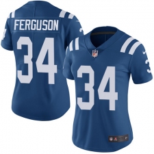 Women's Nike Indianapolis Colts #34 Josh Ferguson Elite Royal Blue Team Color NFL Jersey