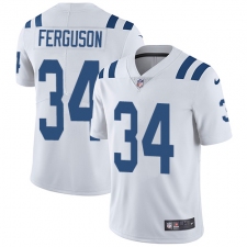 Youth Nike Indianapolis Colts #34 Josh Ferguson Elite White NFL Jersey