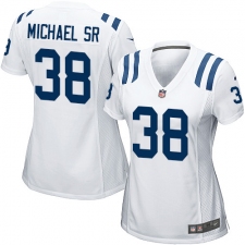 Women's Nike Indianapolis Colts #38 Christine Michael Sr Game White NFL Jersey