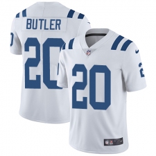 Men's Nike Indianapolis Colts #20 Darius Butler White Vapor Untouchable Limited Player NFL Jersey