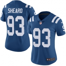 Women's Nike Indianapolis Colts #93 Jabaal Sheard Elite Royal Blue Team Color NFL Jersey