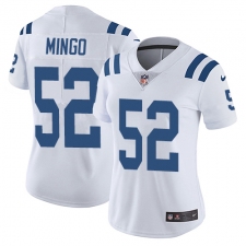 Women's Nike Indianapolis Colts #52 Barkevious Mingo Elite White NFL Jersey