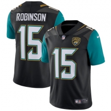Men's Nike Jacksonville Jaguars #15 Allen Robinson Black Alternate Vapor Untouchable Limited Player NFL Jersey