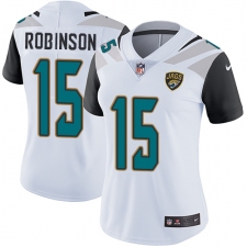 Women's Nike Jacksonville Jaguars #15 Allen Robinson Elite White NFL Jersey