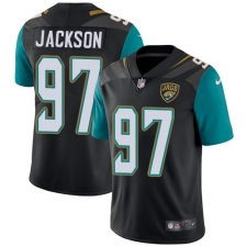 Youth Nike Jacksonville Jaguars #97 Malik Jackson Black Alternate Vapor Untouchable Limited Player NFL Jersey