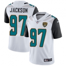 Youth Nike Jacksonville Jaguars #97 Malik Jackson White Vapor Untouchable Limited Player NFL Jersey