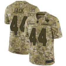 Youth Nike Jacksonville Jaguars #44 Myles Jack Limited Camo 2018 Salute to Service NFL Jersey