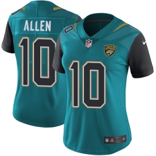 Women's Nike Jacksonville Jaguars #10 Brandon Allen Elite Teal Green Team Color NFL Jersey