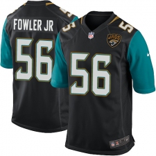 Men's Nike Jacksonville Jaguars #56 Dante Fowler Jr Game Black Alternate NFL Jersey