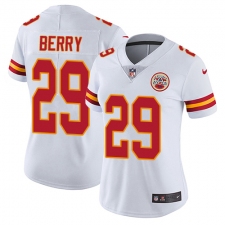 Women's Nike Kansas City Chiefs #29 Eric Berry Elite White NFL Jersey