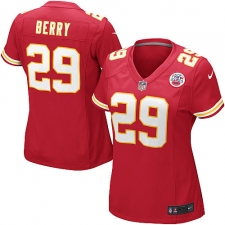 Women's Nike Kansas City Chiefs #29 Eric Berry Game Red Team Color NFL Jersey