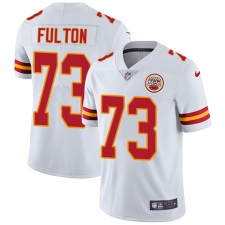 Youth Nike Kansas City Chiefs #73 Zach Fulton White Vapor Untouchable Limited Player NFL Jersey