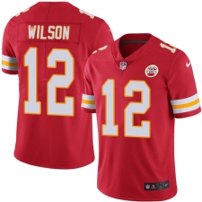 Youth Nike Kansas City Chiefs #12 Albert Wilson Red Team Color Vapor Untouchable Limited Player NFL Jersey