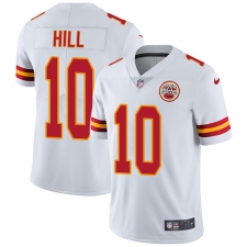 Youth Nike Kansas City Chiefs #10 Tyreek Hill White Vapor Untouchable Limited Player NFL Jersey