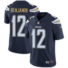 Youth Nike Los Angeles Chargers #12 Travis Benjamin Elite Navy Blue Team Color NFL Jersey