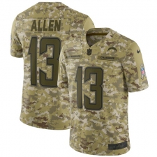 Men's Nike Los Angeles Chargers #13 Keenan Allen Limited Camo 2018 Salute to Service NFL Jersey