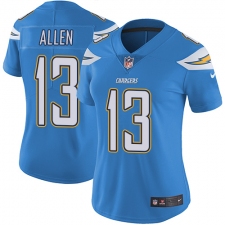 Women's Nike Los Angeles Chargers #13 Keenan Allen Elite Electric Blue Alternate NFL Jersey