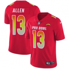 Women's Nike Los Angeles Chargers #13 Keenan Allen Limited Red 2018 Pro Bowl NFL Jersey