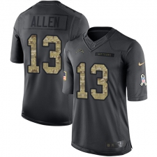 Youth Nike Los Angeles Chargers #13 Keenan Allen Limited Black 2016 Salute to Service NFL Jersey