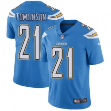 Youth Nike Los Angeles Chargers #21 LaDainian Tomlinson Electric Blue Alternate Vapor Untouchable Limited Player NFL Jersey