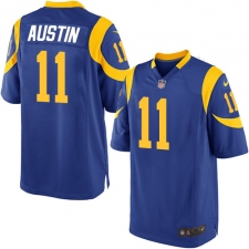 Men's Nike Los Angeles Rams #11 Tavon Austin Game Royal Blue Alternate NFL Jersey