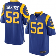 Men's Nike Los Angeles Rams #52 Alec Ogletree Game Royal Blue Alternate NFL Jersey