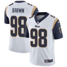 Youth Nike Los Angeles Rams #98 Connor Barwin White Vapor Untouchable Limited Player NFL Jersey