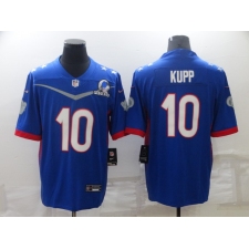 Men's Los Angeles Rams #10 Cooper Kupp Nike Royal 2022 NFC Pro Bowl Limited Player Jersey