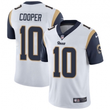 Men's Nike Los Angeles Rams #10 Pharoh Cooper White Vapor Untouchable Limited Player NFL Jersey