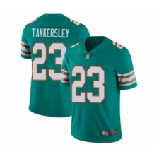 Youth Miami Dolphins #23 Cordrea Tankersley Aqua Green Alternate Vapor Untouchable Limited Player Football Jersey