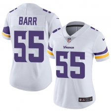 Women's Nike Minnesota Vikings #55 Anthony Barr Elite White NFL Jersey